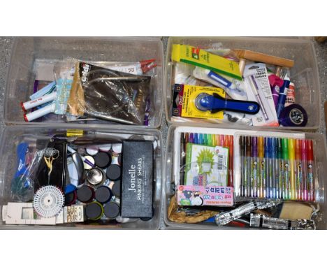 Sewing and Knitting Equipment - an extensive selection of equipment and tools to include pinking shears, knitting needles, ma