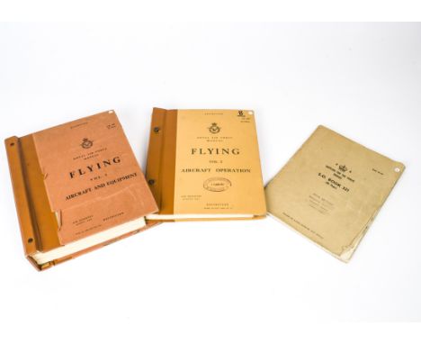 Archive of Concorde Test Pilot Peter P Baker, RAF Hornchurch and Flying Volume 1 &amp; 2, A post war S.O. Book 321 from the R
