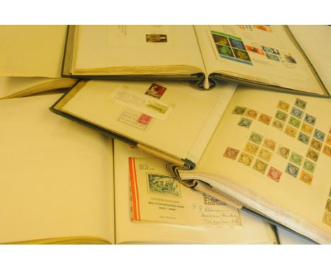 A collection International stamps and First Day Covers, including a French and its colonies 19th century and later dedicated 