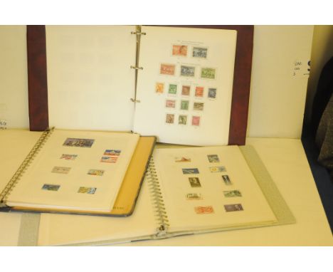 A collection of Commonwealth stamps, also some American, mostly post war but some earlier, in 8 albums, from Australia, Canad