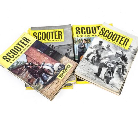 Scooter and The Three Wheeler Magazine, 100+ editions of Scooter and Three Wheeler magazine 1957-1967, F-E, (100+) 