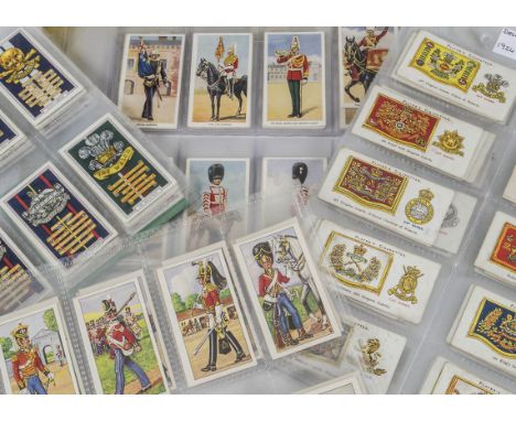 Cigarette Cards, Military, a selection of sets to name, Phillips Soldiers of the King, Gallaher Army Badges, Wills Overseas B