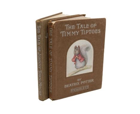 Potter, Beatrix. The Tale of Timmy Tiptoes, first edition, London: Frederick Warne &amp; Co., 1911 [date at front of title], 