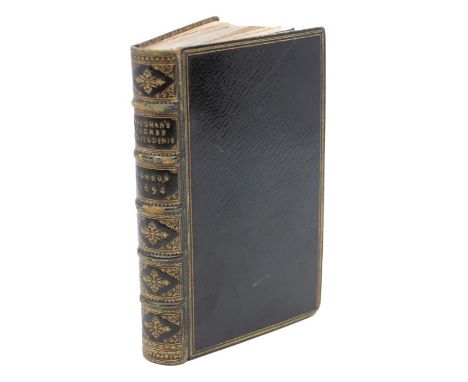 Vaughan, Henry. Flores Solitudinis. Certaine Rare and Elegant Pieces, first edition, London: Printed for Humphrey Moseley, 16