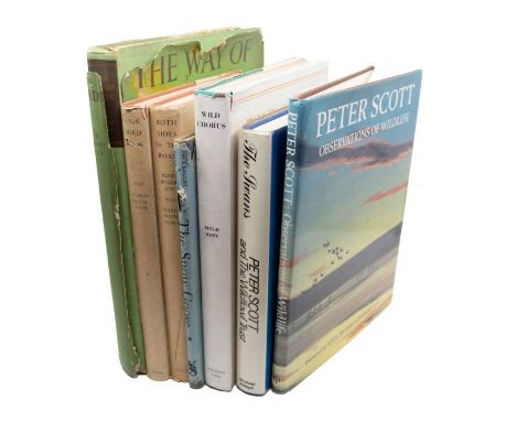 Scott, Peter. The Swans, first edition, signed by the author and nine members of the Wildfowl Trust including Janet Kear and 