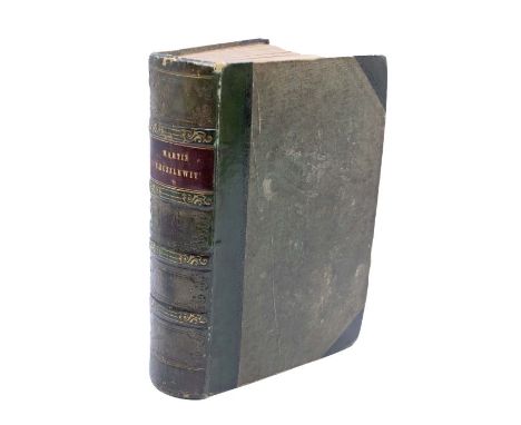 Dickens, Charles. Martin Chuzzlewit, first edition [reversed '£' on engraved title], London: Chapman &amp; Hall, 1844. Octavo