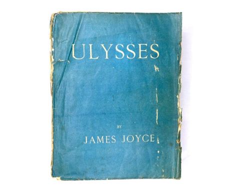 Joyce, James. Ulysses. Widely regarded as one of the greatest and most influential novels of the 20th century. A scarce "Pres