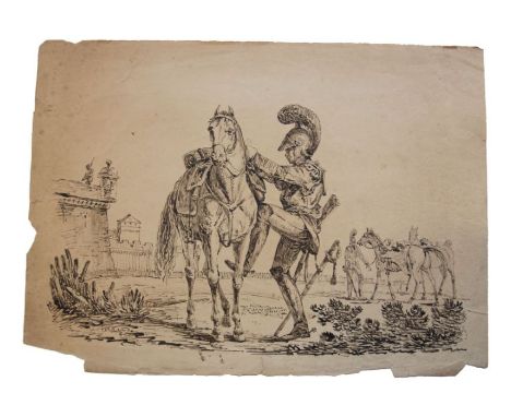 A collection of prints &amp; drawings comprising:&nbsp;John Samuel Templeton (Irish, fl. 1830-1857),&nbsp;a detailed 19th-cen