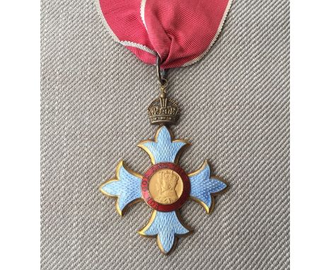 British Commander of the Most Excellent Order of the British Empire Neck badge. Complete with original ribbon.CONDITION:Some 