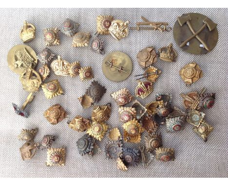 WW2 British Army Officers rank Pips and Crowns collection.