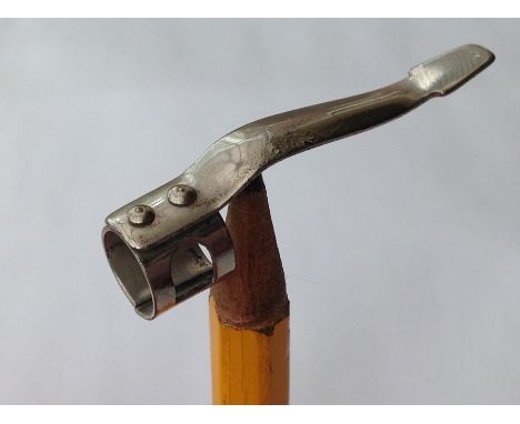 WW2 British RAF Pencil Clip Escape Compass. The clip could be balanced on a pencil point by placing it into the impressed dim