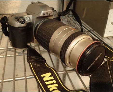 Nikon F80 camera with Voigtlander Skopar 70-300 lens