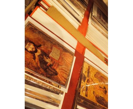 Mixed postcards and three albums of black and white vintage photographs 