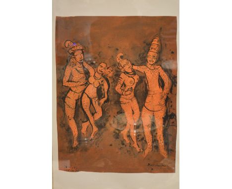 John Piper (1903-1992) Purnamma 1977 from Indian Love Poems, lithograph, from an edition of 200, 43.5cm x 32cm