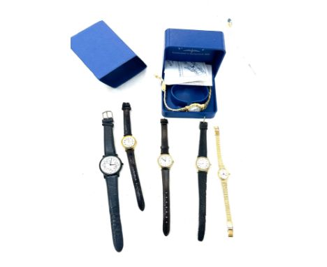 Selection of vintage ladies wristwatches to include Lorus, Rotary, Sekonda etc, all untested