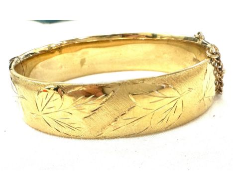 Vintage original boxed Lumbers rolled gold bracelet