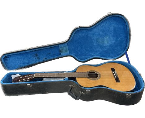 Vintage fina guitar in a hard back case