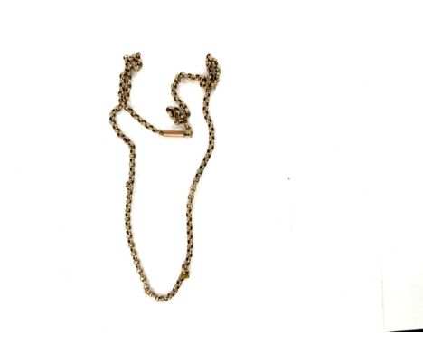 Vintage 10ct gold belcher chain 3.4 grams