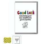 99 x New Home Cards & Dog Wrapping Paper RRP £360.00