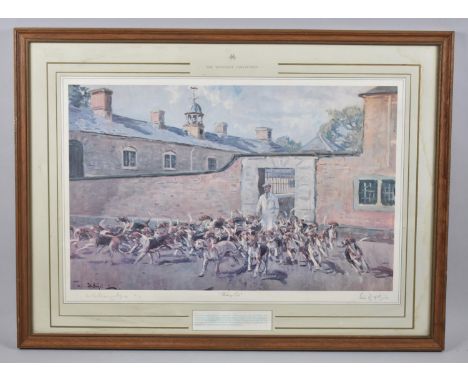 A Framed Wynnstay Collection Print, Walking Out, Signed to Border, 49x31cm 