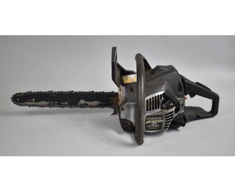 A McCulloch Titanium 420 Petrol Chainsaw 