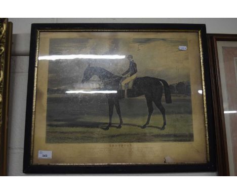 Vintage Herring racing interest print "Industrty"