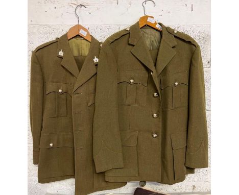 2 British Army military uniforms