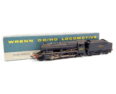 A Wrenn No. 2224 BR 2-8-0 engine and tender with instructions, in early type box (G-BG)