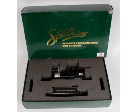 Bachmann Spectrum On30 scale, 2-6-0 Colorado and Southern Steam Locomotive, Item No.25223, in the original foam packed box (G