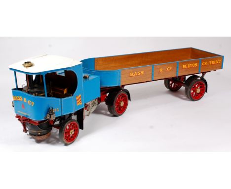 2 inch scale articulated Clayton Undertype steam wagon built to Robin Dyer Designs and serialised in Model Engineer 1978-1979