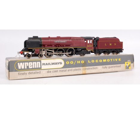 A Wrenn Railways W2242 'City of Liverpool' engine and tender, with instructions, packer No. 6 on box base (NM-BG)