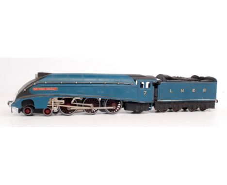 A Hornby Dublo 3-rail 'Sir Nigel Gresley' engine and tender (VG)