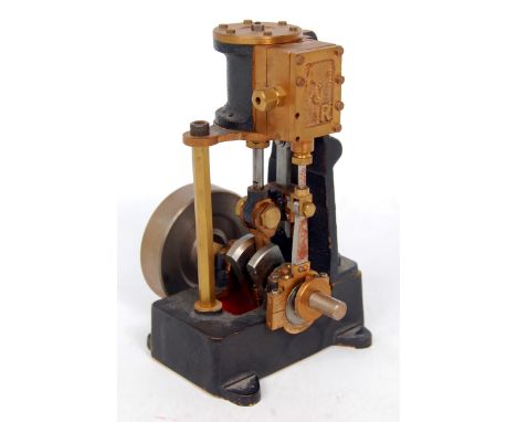 From Reeves Casting's "Monarch" single cylinder double acting vertical engine, comprising of single cylinder fitted with slip