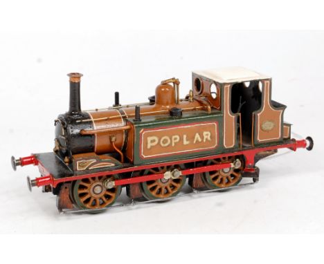 Scratch built fine scale electric A1 Class LB&SCR "Terrier" 0-6-0 Locomotive, Number 02 and named Poplar to sides (F)