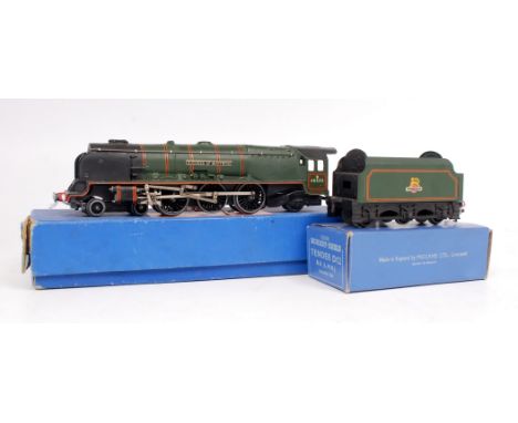 A Hornby Dublo 3-rail EDL12 'Duchess of Montrose' engine and tender (VG-BVG)