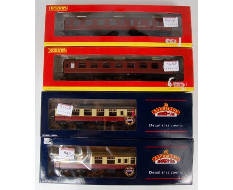 8 ex LMS and BR Mk1 coaches various makers including Hornby Bachmann and Mainline (G-BG)