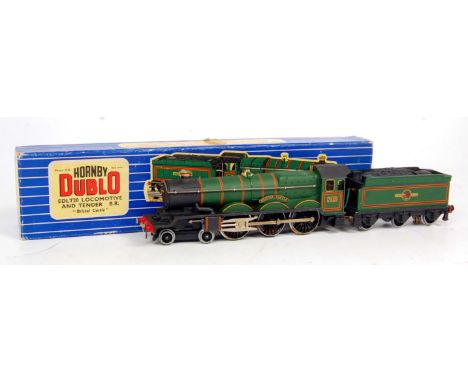 A Hornby Dublo 3-rail EDLT 20 'Bristol Castle' engine and tender, with instructions (G-BG)