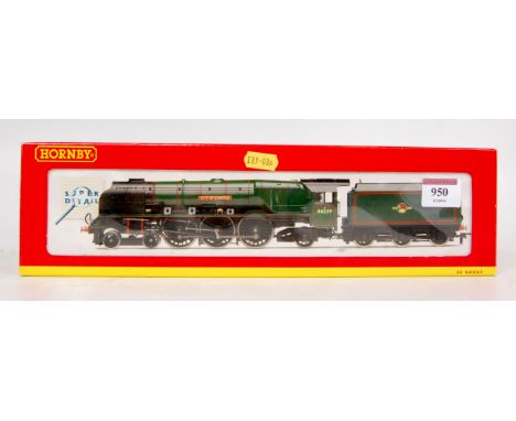 A Hornby R2312 BR green Duchess class engine and tender 'City of Chester' (NM-BNM)