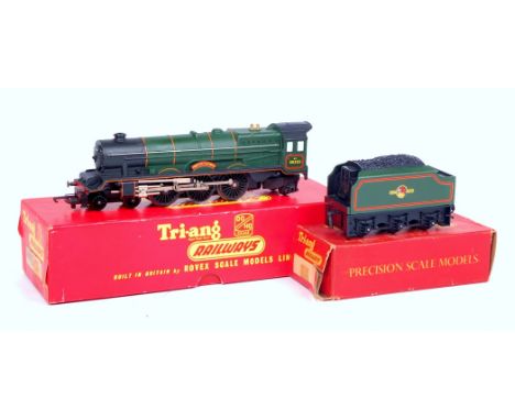A Triang BR green 'Princess Elizabeth' engine and tender (G-BG)