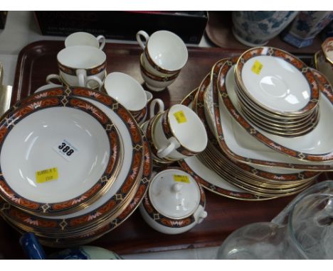 A quantity of Wedgwood Chippendale teaware