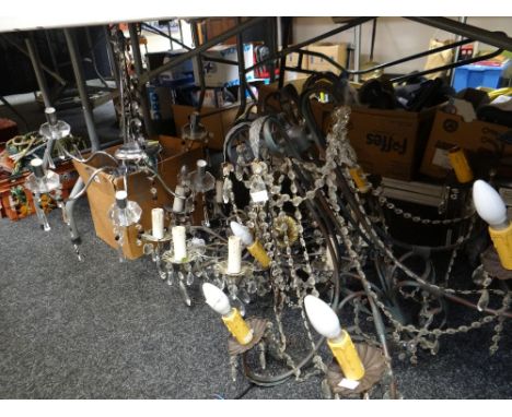 A parcel of chandelier lighting