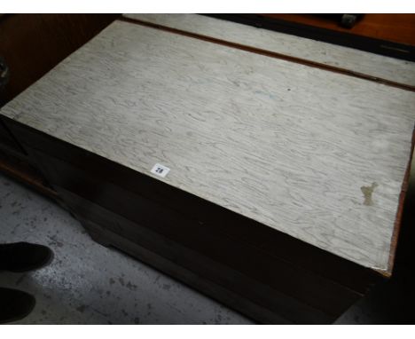 An unusual vintage chest