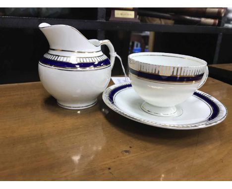 DIAMOND CHINA TEA SERVICE 