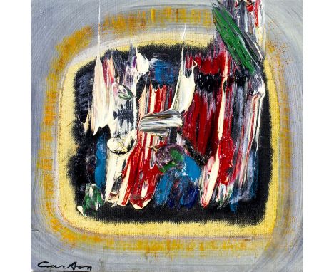 ARTIST: Norman Carton (Pennsylvania, New York, France, 1908 - 1980)NAME: Abstract CompositionMEDIUM: oil on canvasCONDITION: 