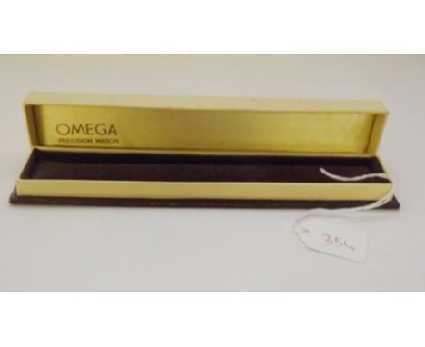 Ladies Omega wrist watch box     