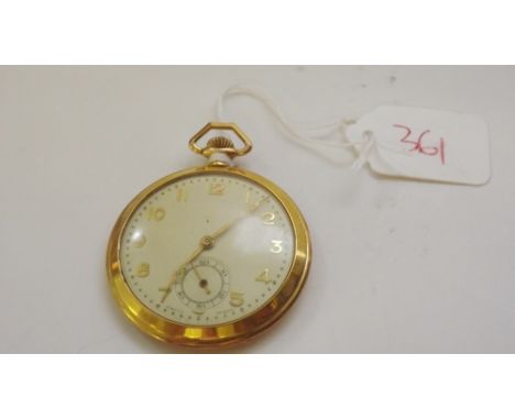 An Art Deco RG pocket watch     