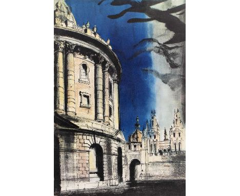 John Piper (1903-1992) ''Radcliffe Camera'' (Levinson 326), 1981 48/150, signed and numbered in pencil (in the margin) lithog