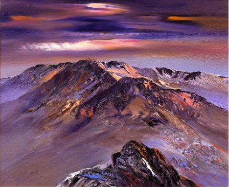 Peter Goodfellow (b.1950) ''Evening Light'' signed (lower left) oil on canvas 49 x 59cm.Lot 367 – Frame has surface wear/mark