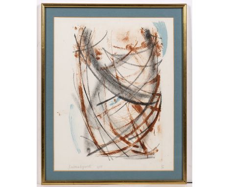 Barbara Hepworth (1903-1975) "Untitled", 1958 2/30, signed, numbered and dated in pencil (in the margin) lithograph 44 x 34.5