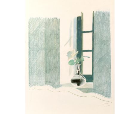 After David Hockney 'Le Nid Du Duc' signed (in the plate) colour print 59 x 44cm.